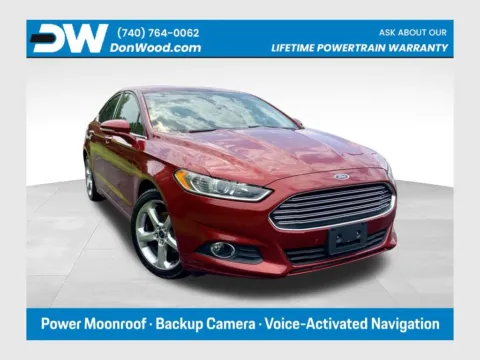 Red 2014 Ford Fusion SE for sale in Athens, OH