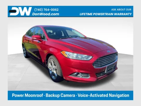 Red 2014 Ford Fusion SE for sale in Athens, OH