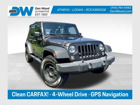 Gray 2017 Jeep Wrangler Unlimited Rubicon for sale in Athens, OH