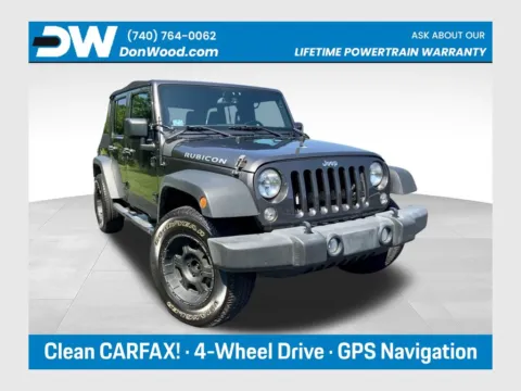 Gray 2017 Jeep Wrangler Unlimited Rubicon for sale in Athens, OH