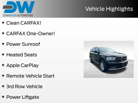 Photos of 2019 Dodge Durango SXT Plus for sale in Athens, OH at Don Wood Ford Lincoln
