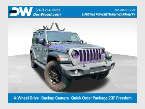 Silver 2020 Jeep Wrangler Unlimited Freedom Edition for sale in Athens, OH