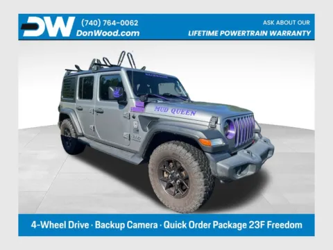 Silver 2020 Jeep Wrangler Unlimited Freedom Edition for sale in Athens, OH