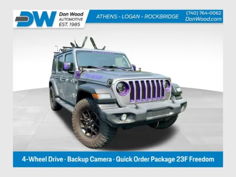 Silver 2020 Jeep Wrangler Unlimited Freedom Edition for sale in Athens, OH