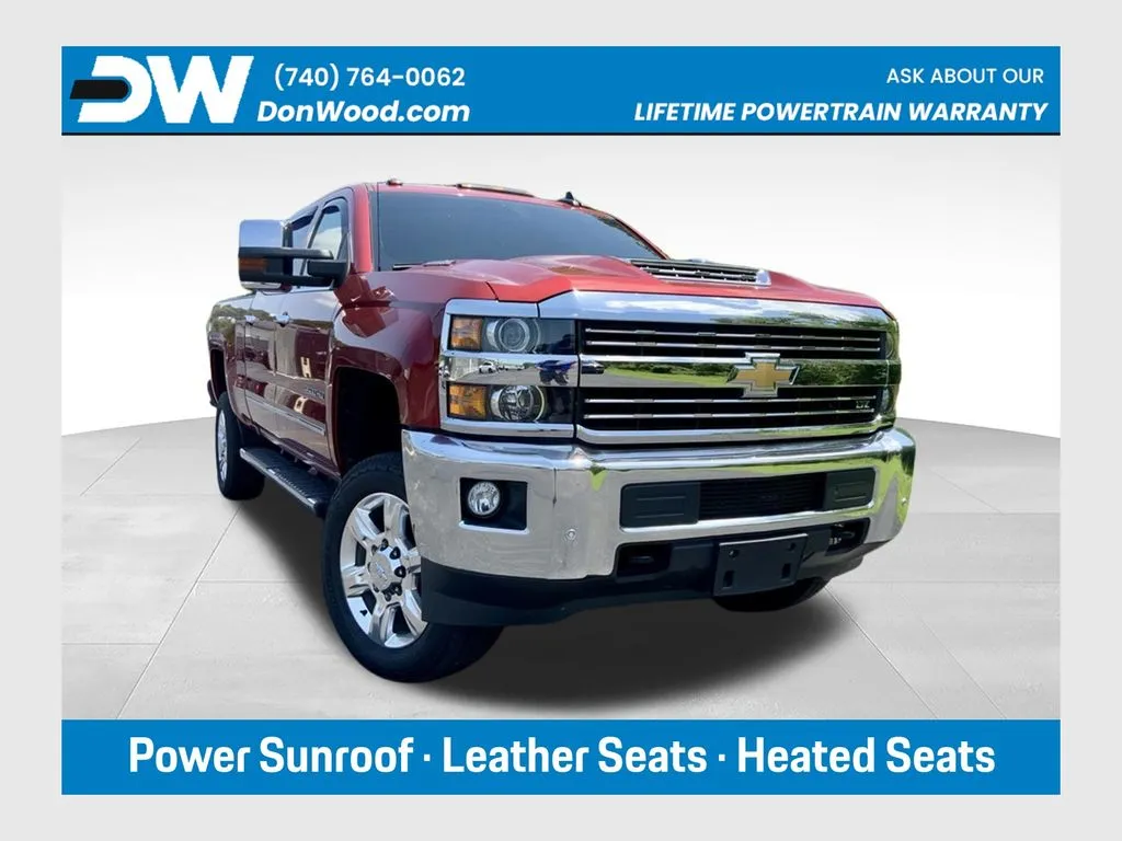 Red 2019 Chevrolet Silverado 2500HD LTZ for sale in Athens, OH