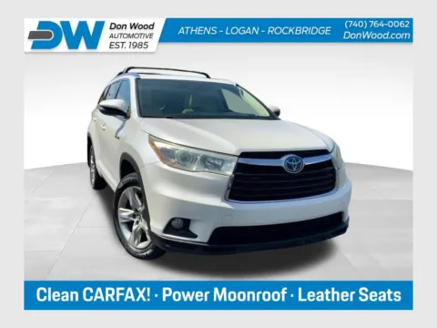 White 2016 Toyota Highlander Hybrid Limited Platinum for sale in Athens, OH