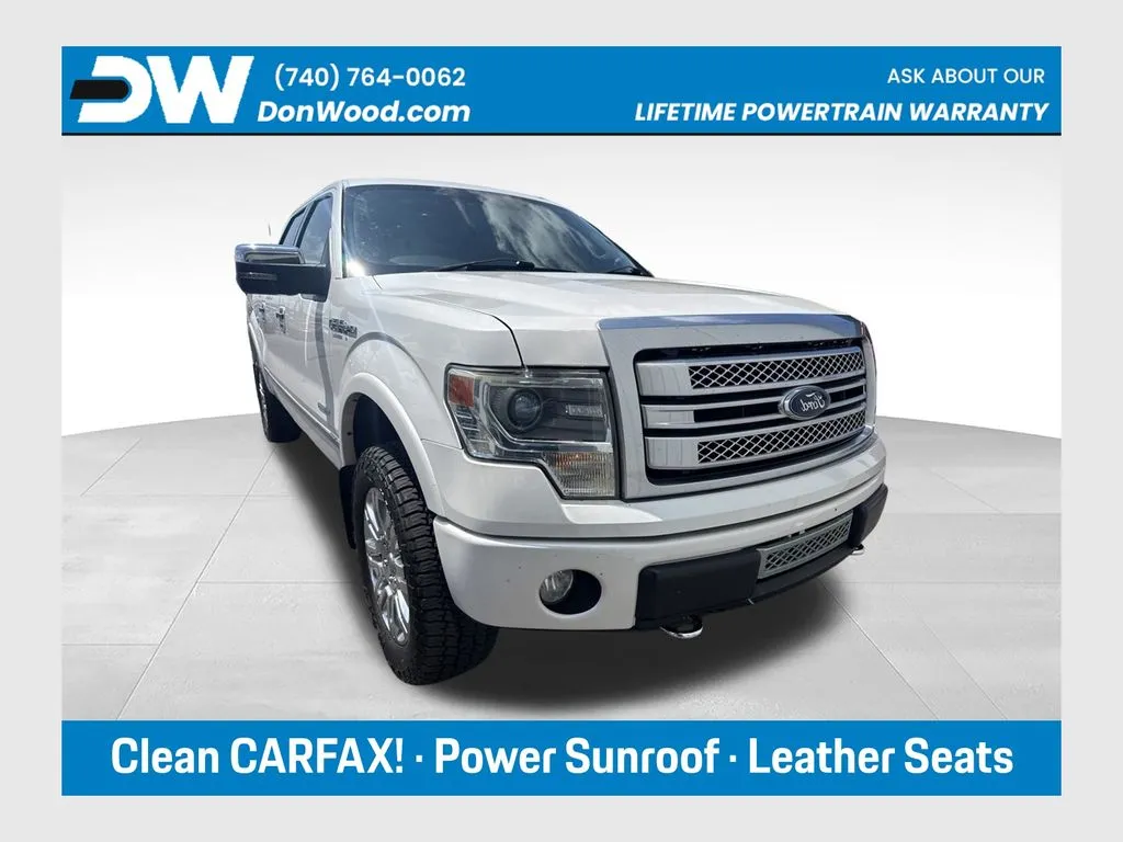 White 2014 Ford F-150 Platinum for sale in Athens, OH