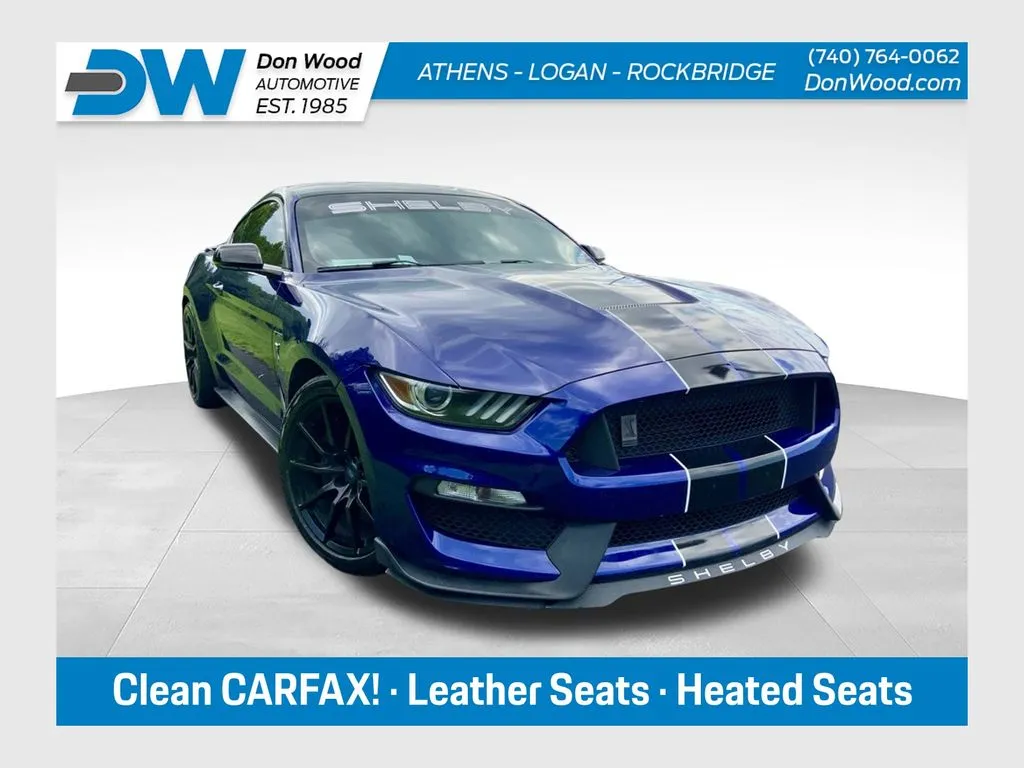 Blue 2016 Ford Mustang Shelby GT350 for sale in Athens, OH