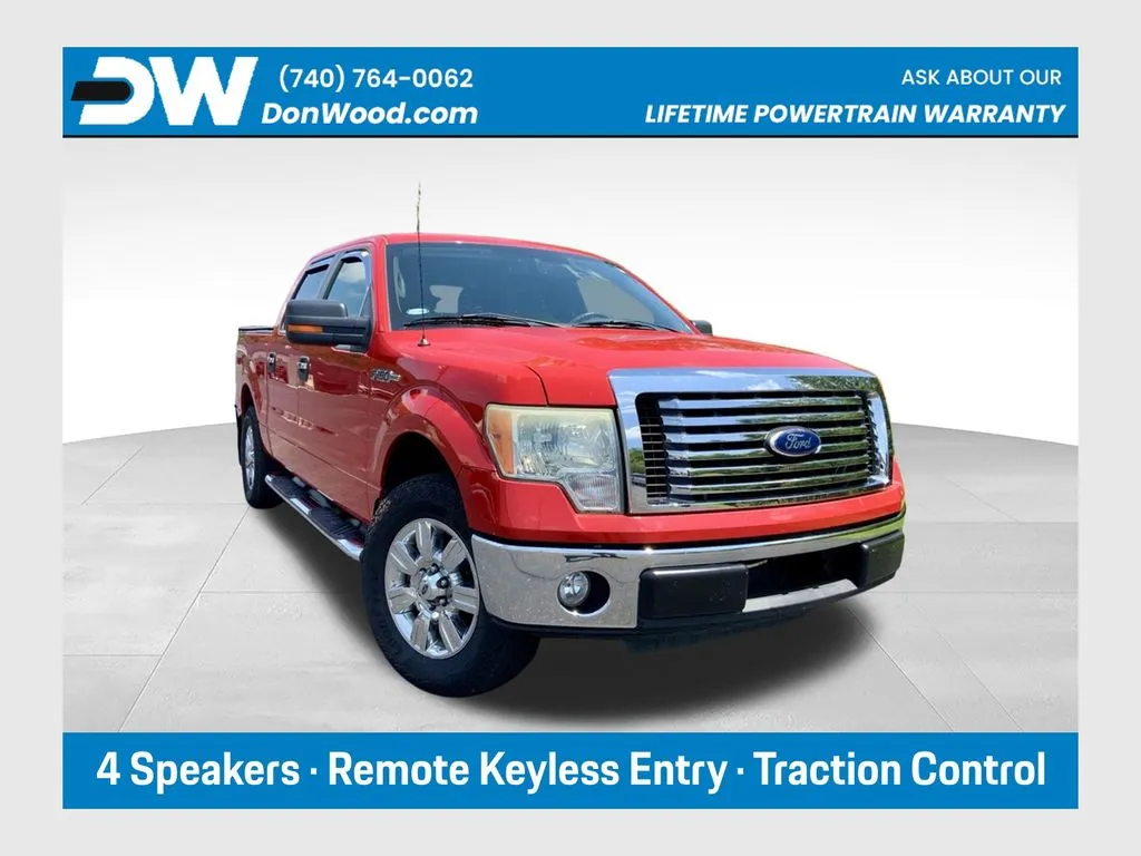Red 2010 Ford F-150 XLT for sale in Athens, OH