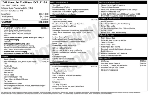 More photos of 2002 Chevrolet TrailBlazer EXT LT at Don Wood Ford Lincoln, OH