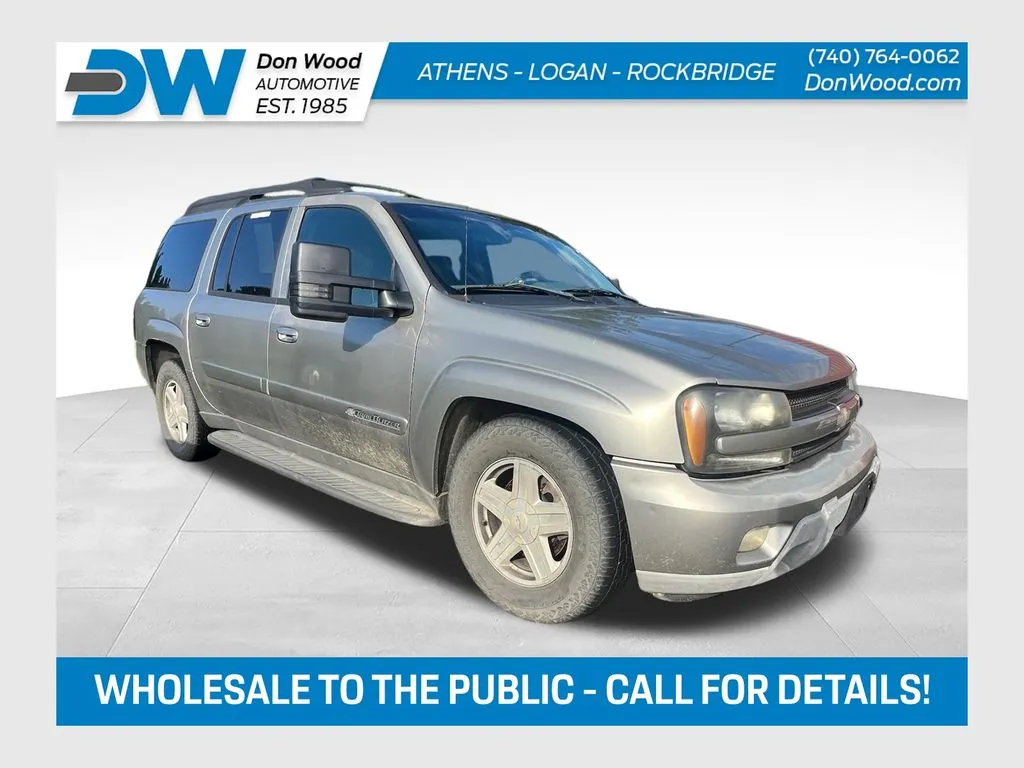 Gray 2002 Chevrolet TrailBlazer EXT LT for sale in Athens, OH