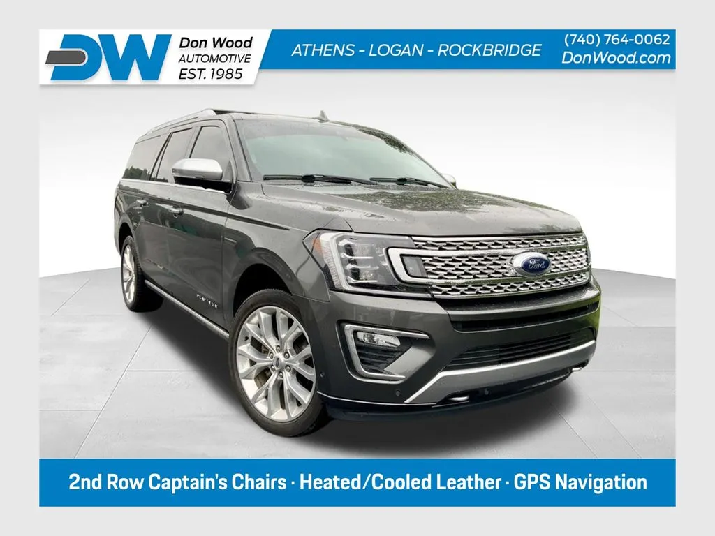 Gray 2019 Ford Expedition Max Platinum for sale in Athens, OH