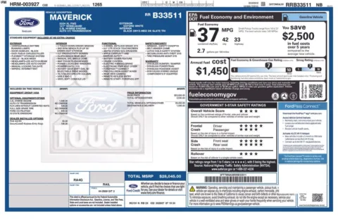 More photos of 2024 Ford Maverick XL at Don Wood Ford Lincoln, OH
