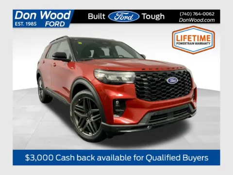 Red 2026 Ford Explorer ST-Line for sale in Athens, OH