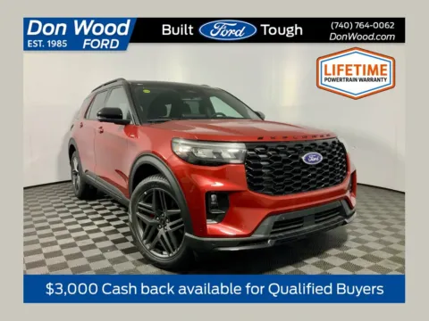 Red 2026 Ford Explorer ST-Line for sale in Athens, OH
