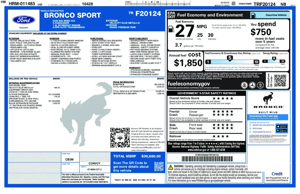 Ford Bronco Sport photo 6