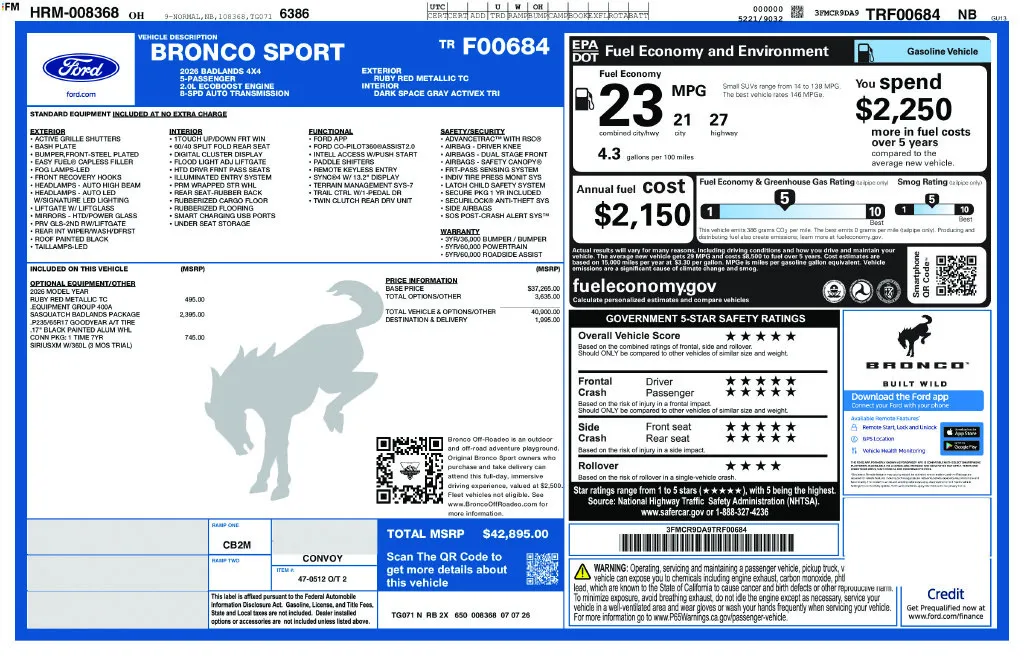 Ford Bronco Sport photo 6