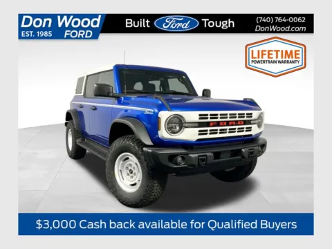 Blue 2026 Ford Bronco Heritage Edition for sale in Athens, OH