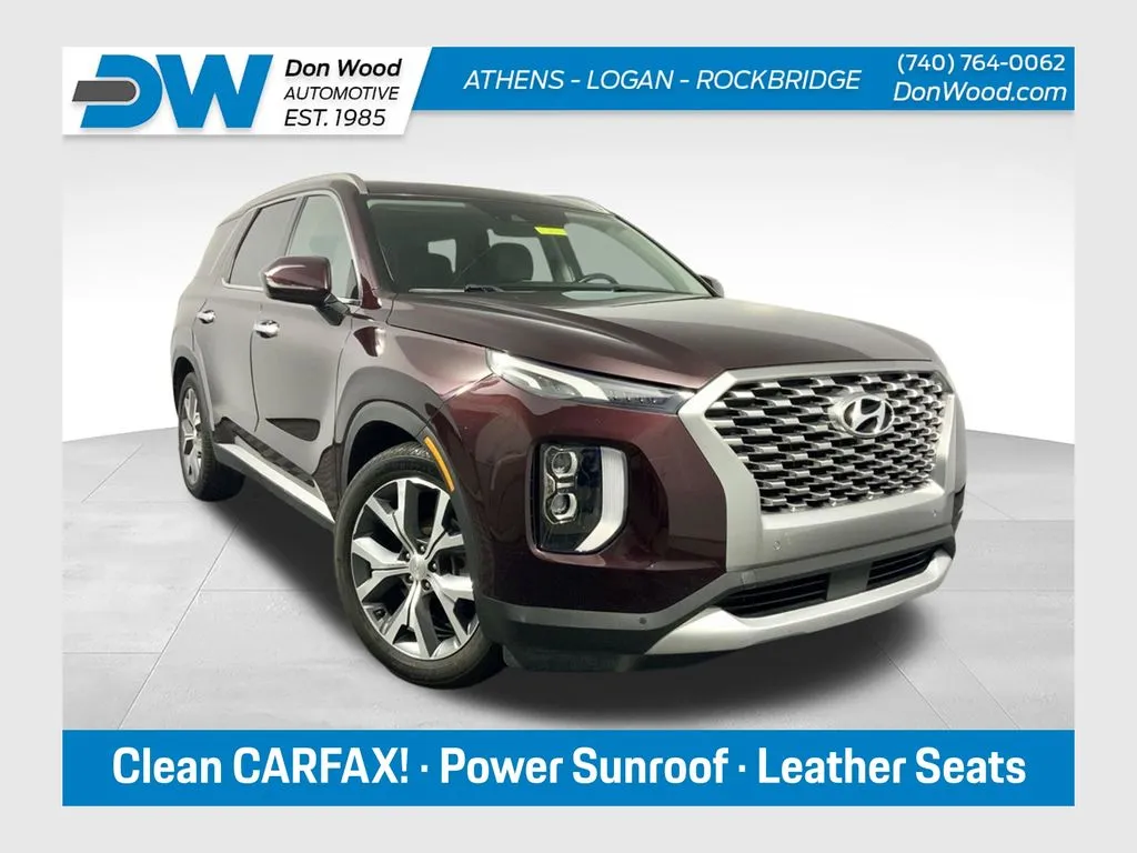 Red 2021 Hyundai Palisade SEL for sale in Athens, OH