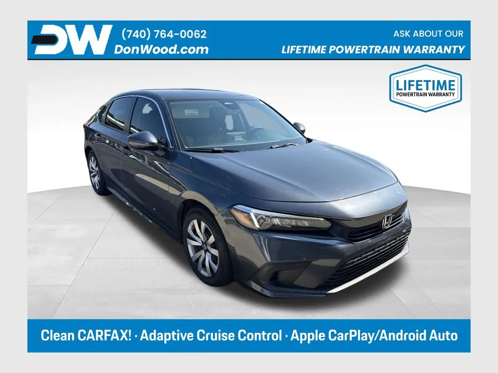 Gray 2024 Honda Civic LX for sale in Athens, OH