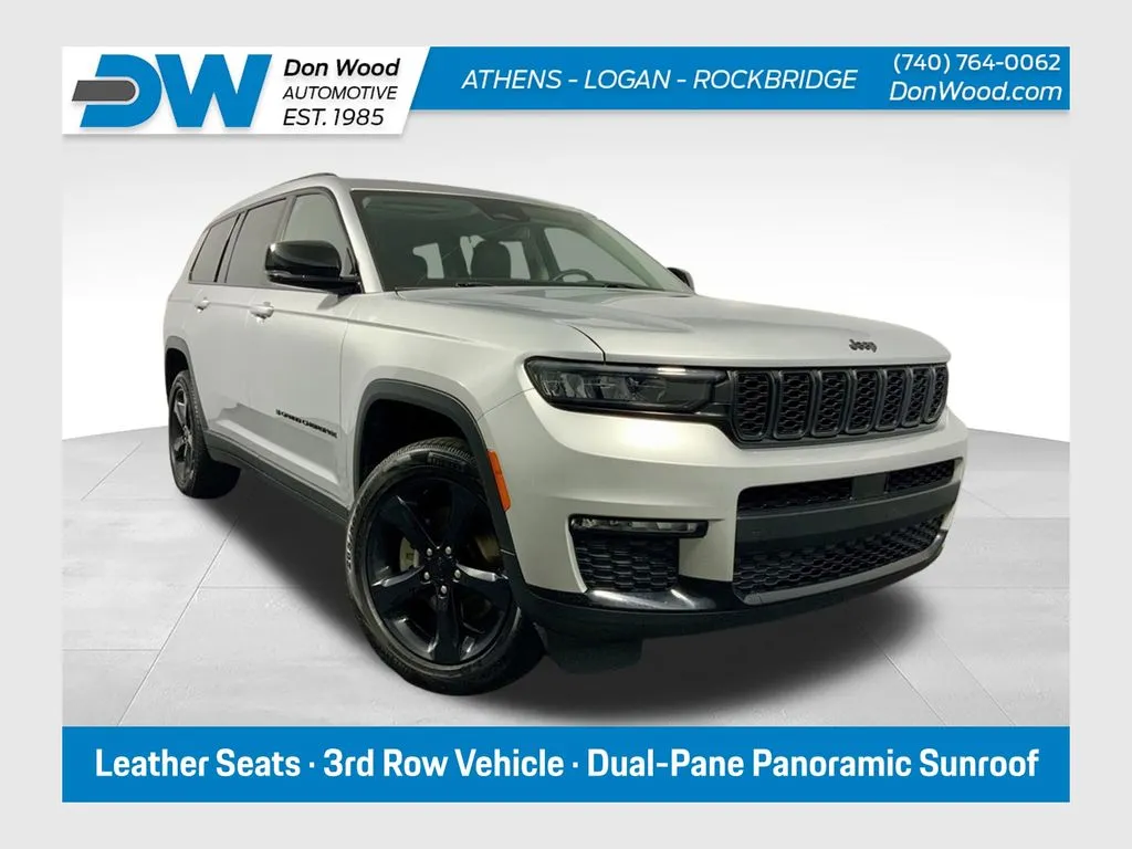 Silver 2023 Jeep Grand Cherokee L Limited for sale in Athens, OH