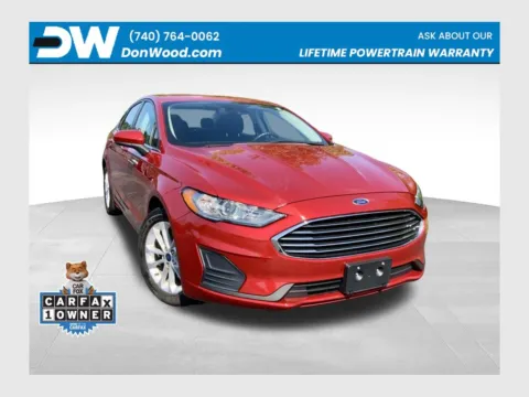 Red 2020 Ford Fusion SE for sale in Athens, OH