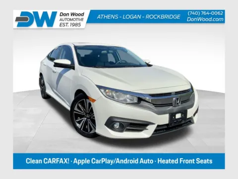Black 2016 Honda Civic EX-T for sale in Athens, OH