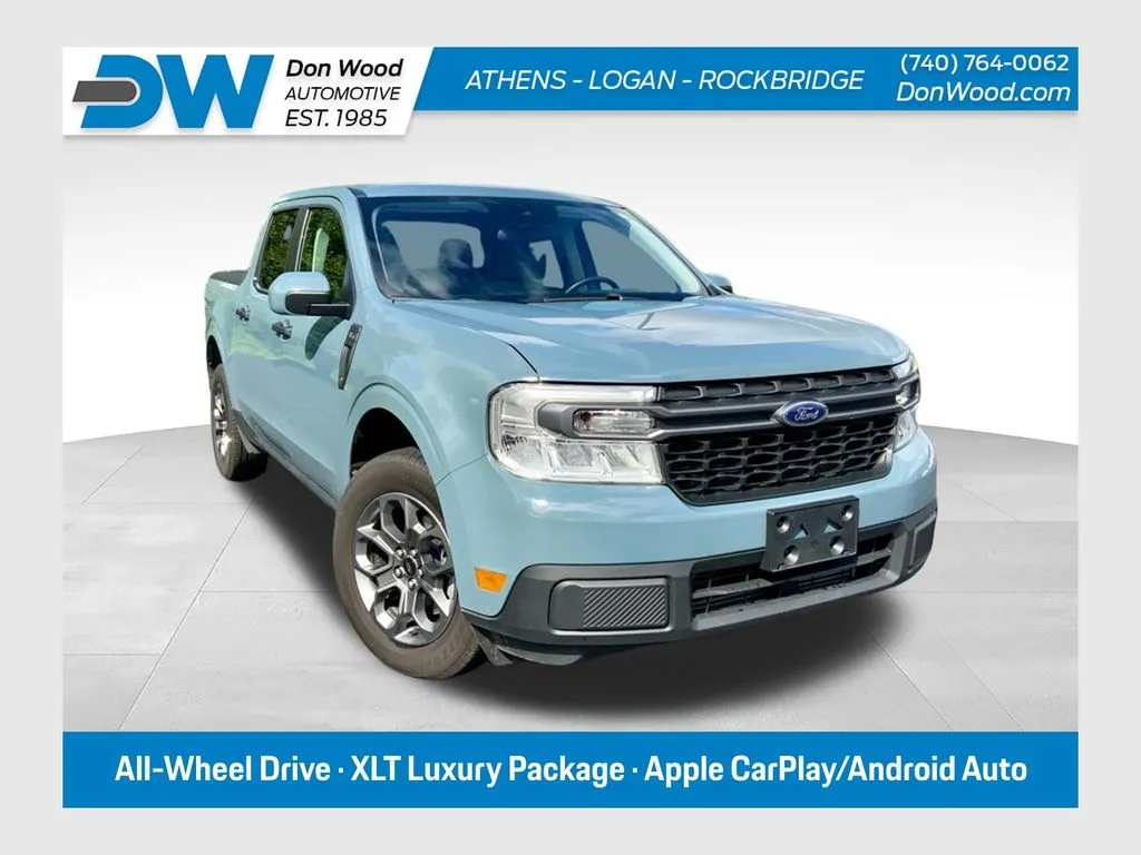 Blue 2023 Ford Maverick XLT for sale in Athens, OH