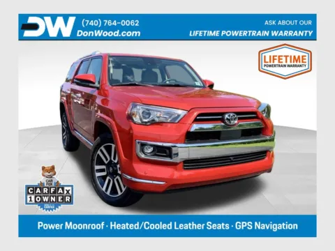 Red 2024 Toyota 4Runner Limited for sale in Athens, OH