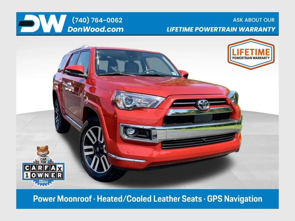 Red 2024 Toyota 4Runner Limited for sale in Athens, OH