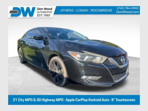 Black 2018 Nissan Maxima 3.5 S for sale in Athens, OH