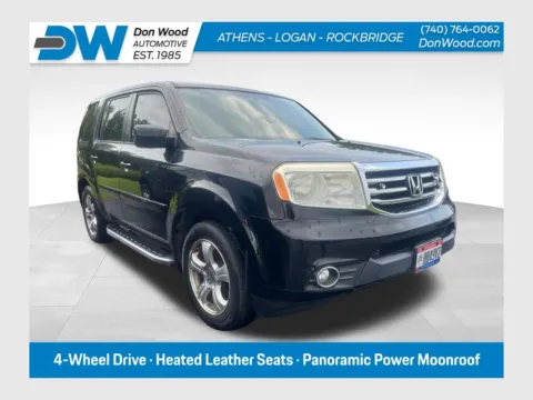 Black 2013 Honda Pilot EX-L for sale in Athens, OH
