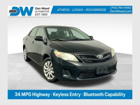 Black 2012 Toyota Corolla LE for sale in Athens, OH