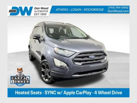 Gray 2018 Ford EcoSport SES for sale in Athens, OH