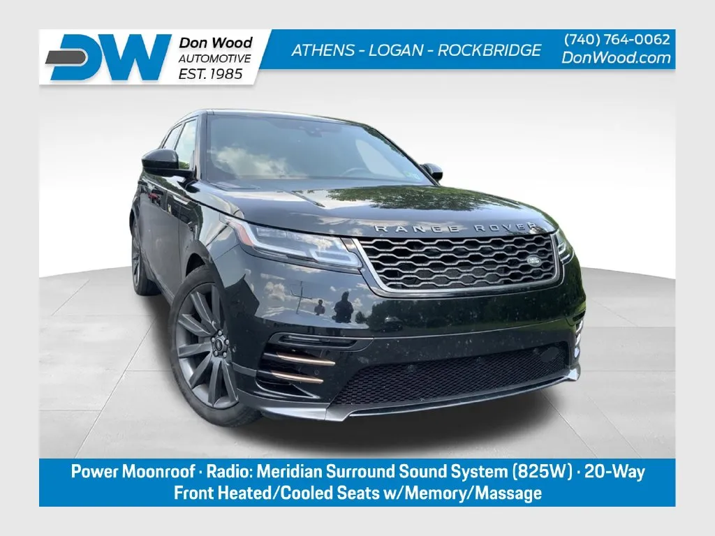 Black 2018 Land Rover Range Rover Velar HSE R-Dynamic for sale in Athens, OH