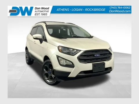 White 2018 Ford EcoSport SES for sale in Athens, OH
