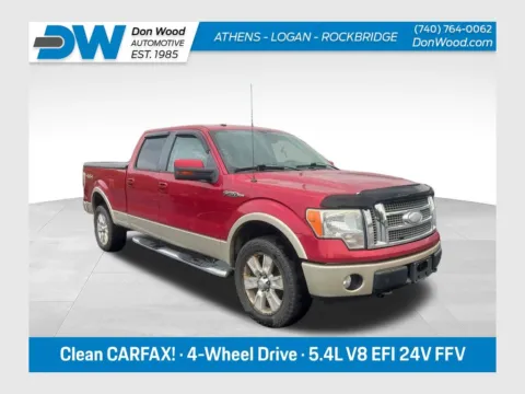 Red 2009 Ford F-150 Lariat for sale in Athens, OH