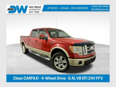 Red 2009 Ford F-150 Lariat for sale in Athens, OH