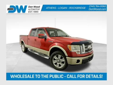 Red 2009 Ford F-150 Lariat for sale in Athens, OH