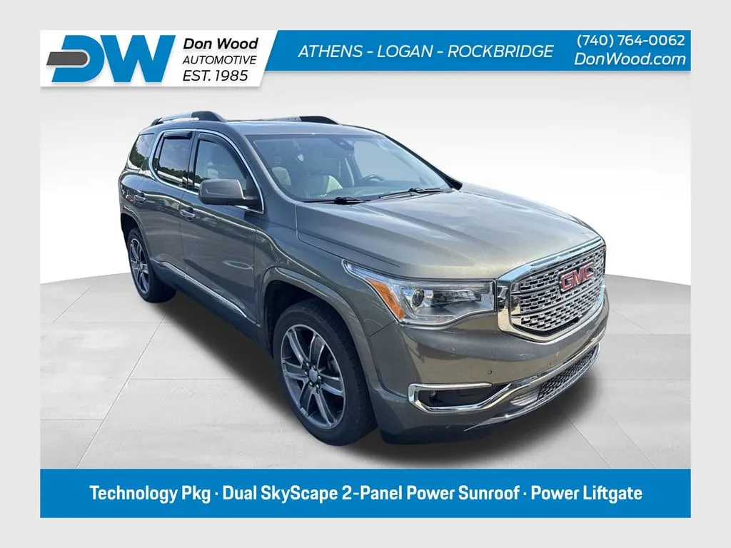 Gray 2018 GMC Acadia Denali for sale in Athens, OH