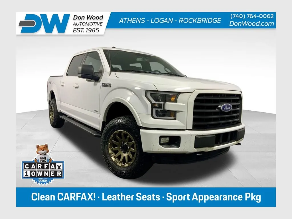 White 2016 Ford F-150 XLT for sale in Athens, OH