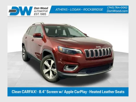 Red 2020 Jeep Cherokee Limited for sale in Athens, OH