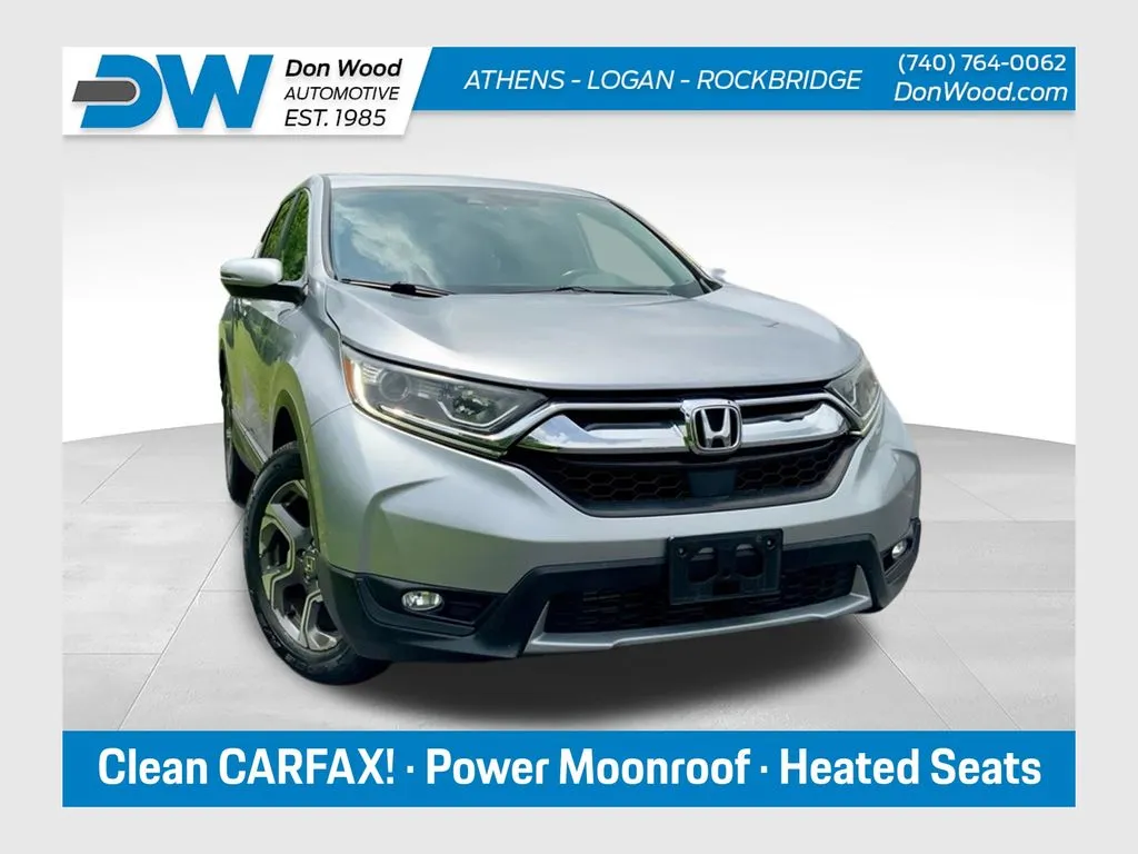 Silver 2019 Honda CR-V EX-L for sale in Athens, OH