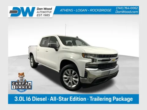 White 2020 Chevrolet Silverado 1500 LT for sale in Athens, OH