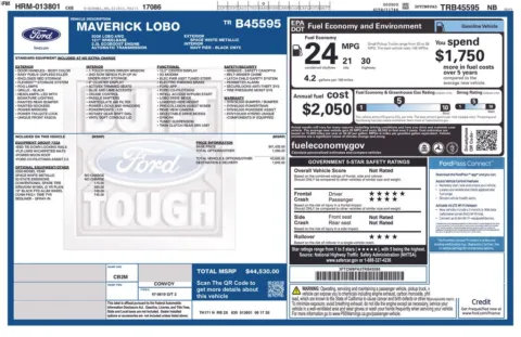 Photos of 2026 Ford Maverick Lobo High for sale in Athens, OH at Don Wood Ford Lincoln