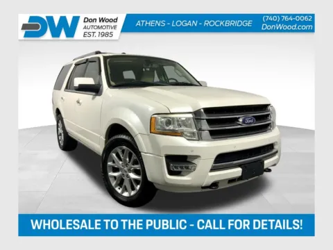 White 2015 Ford Expedition Limited for sale in Athens, OH