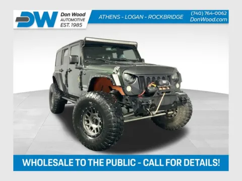 Green 2011 Jeep Wrangler Unlimited Sport for sale in Athens, OH