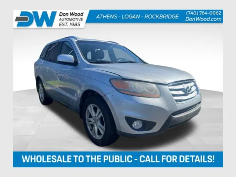 Silver 2010 Hyundai Santa Fe Limited for sale in Athens, OH