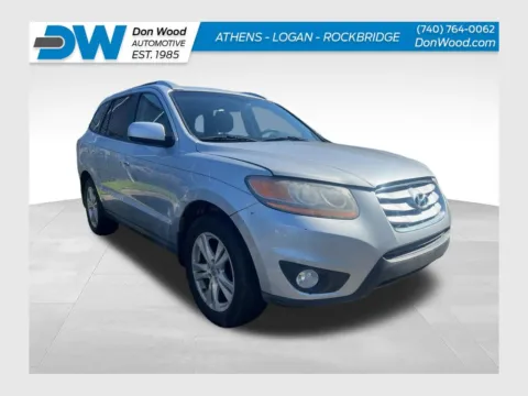 Silver 2010 Hyundai Santa Fe Limited for sale in Athens, OH