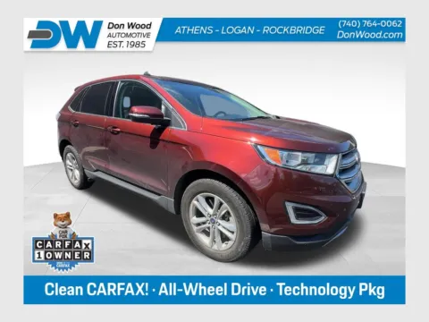 Brown 2016 Ford Edge SEL for sale in Athens, OH